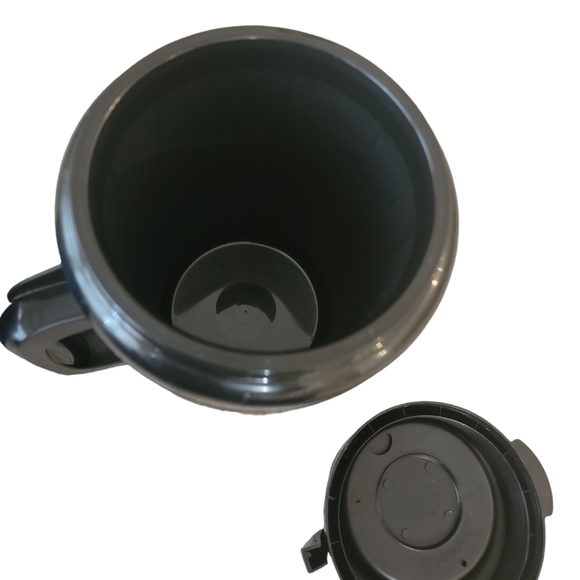 Rare 7-Eleven Ultimate Gulp 64oz Thermo Insulated Black Mug Graffiti Hologram - Picture 7 of 8